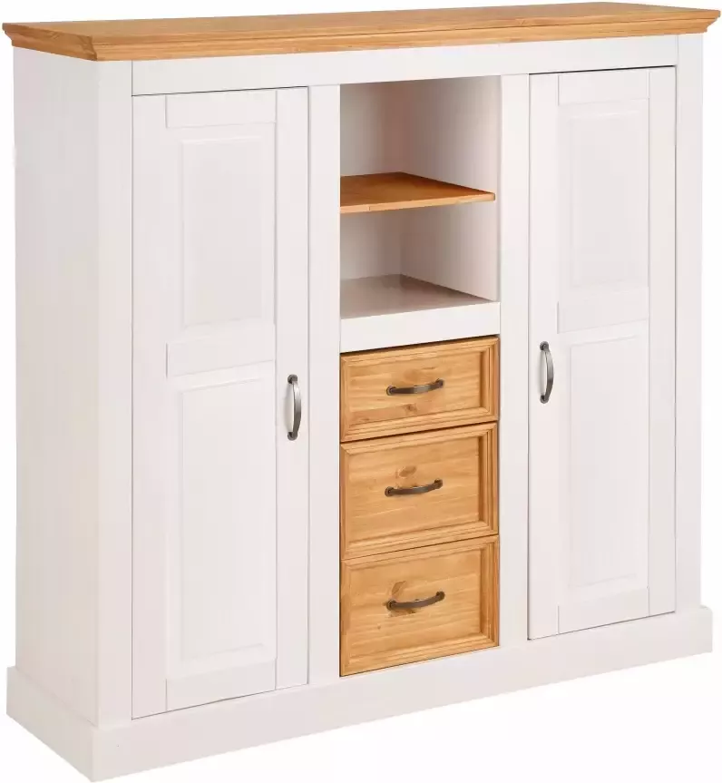 Home affaire Highboard Selma Breedte 130 cm - Foto 6