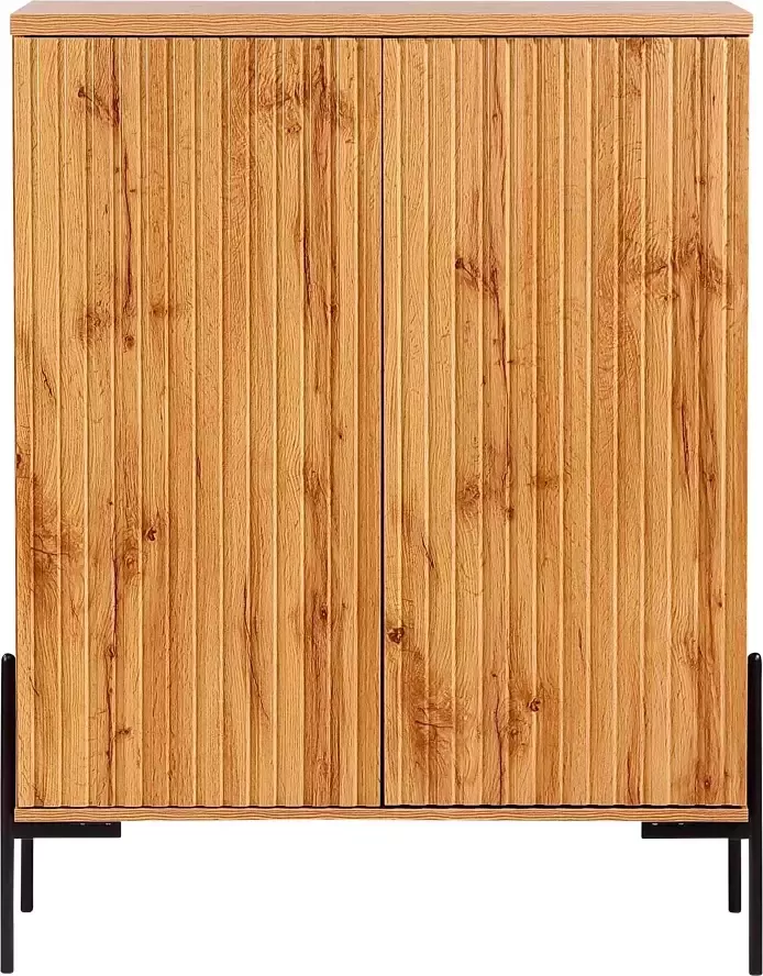 Home affaire Highboard Valloire met 1 vaste en 1 verstelbare plank breedte 93 cm hoogte 120 cm - Foto 4