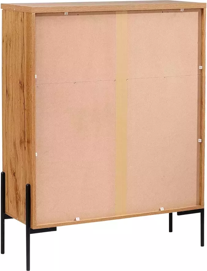 Home affaire Highboard Valloire met 1 vaste en 1 verstelbare plank breedte 93 cm hoogte 120 cm - Foto 5