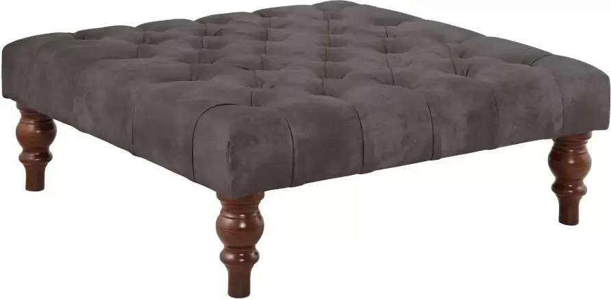 Home affaire Hocker CHESTERFIELD met knoopsluiting ook in leer - Foto 5