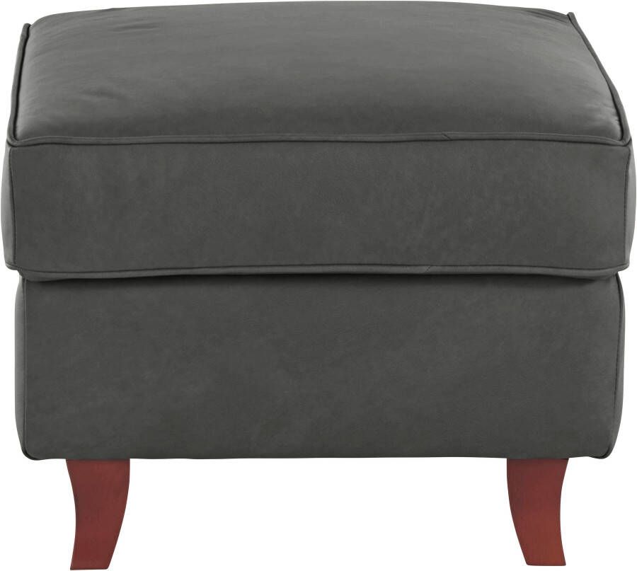 Home affaire Hocker Reims echte chesterfield-capitonnage fluwelige look met changerende look