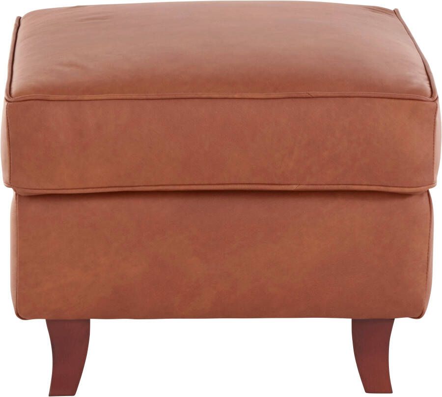 Home affaire Hocker Reims echte chesterfield-capitonnage fluwelige look met changerende look