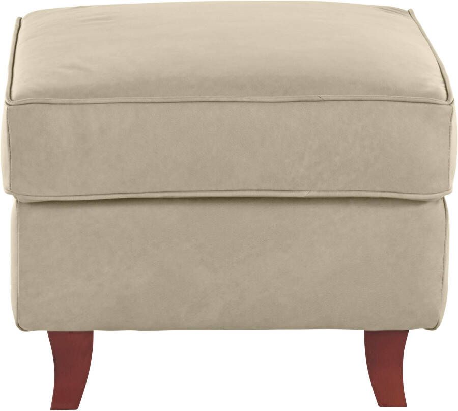 Home affaire Hocker Reims echte chesterfield-capitonnage fluwelige look met changerende look