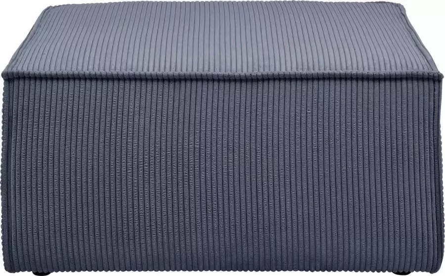 Home affaire Hocker Sherwood Vierkante poef voetenbank ideale als aanvulling op de "SHERWOOD" love seat - Foto 5