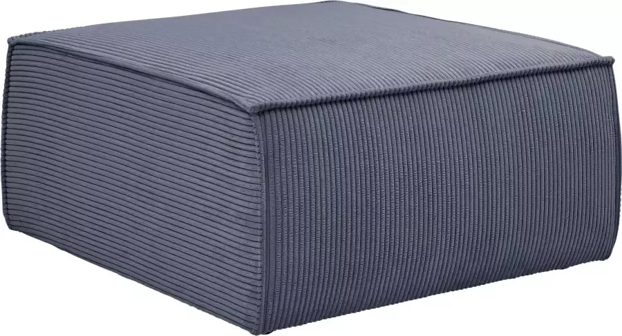 Home affaire Hocker Sherwood Vierkante poef voetenbank ideale als aanvulling op de "SHERWOOD" love seat - Foto 7