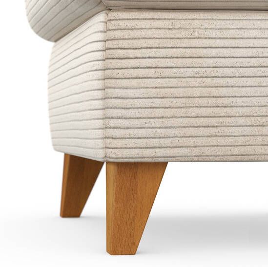 Home affaire Hocker Trelleborg met cordbekleding met opbergvak inclusief binnenveringsinterieur - Foto 4