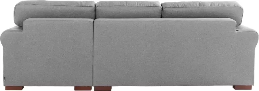 Home affaire Hoekbank Broughton L-vorm zacht zitcomfort incl. 4 sierkussens opstaande naad - Foto 7