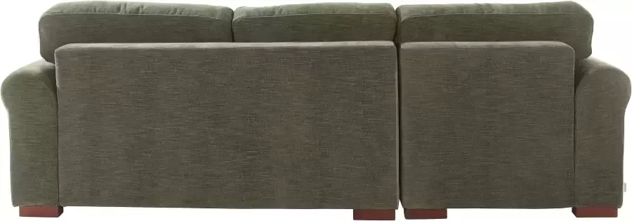 Home affaire Hoekbank Broughton L-vorm zacht zitcomfort incl. 4 sierkussens opstaande naad - Foto 8