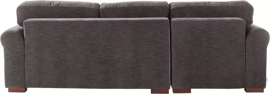 Home affaire Hoekbank Broughton L-vorm zacht zitcomfort incl. 4 sierkussens opstaande naad - Foto 7