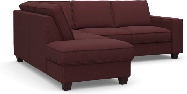 Home affaire Hoekbank County L-model naar keuze ottomane links of rechts met binnenveringsinterieur (2-delig) - Foto 8