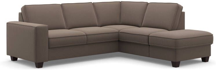 Home affaire Hoekbank County L-model naar keuze ottomane links of rechts met binnenveringsinterieur (2-delig) - Foto 11