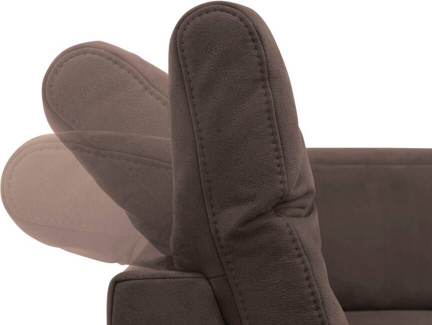 Home affaire Hoekbank Dalia L-vorm met binnenveringsinterieur naar keuze met slaapfunctie bedkist - Foto 3