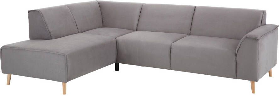 Home affaire Hoekbank Julia tijdloze en elegante bank hoog zitcomfort L-vorm - Foto 12