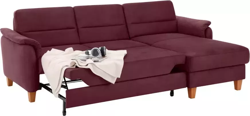 Home affaire Hoekbank Palmera L-vorm Binnenvering naar keuze met slaapfunctie en met zonder bedkist - Foto 6