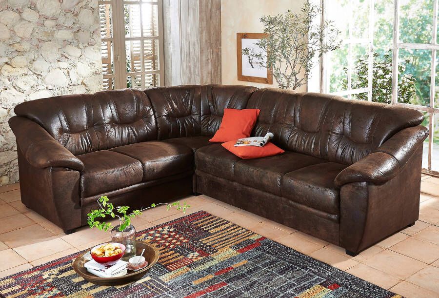 Home affaire Hoekbank Savona L-vorm met binnenvering - Foto 3
