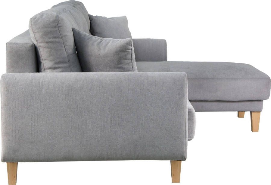 Home affaire Hoekbank TRIPLO optionele slaapbank met bedlade afmetingen B D H: 234 164 89 cm - Foto 3