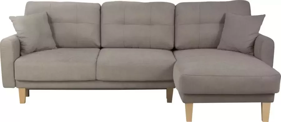 Home affaire Hoekbank TRIPLO optionele slaapbank met bedlade afmetingen B D H: 234 164 89 cm - Foto 4