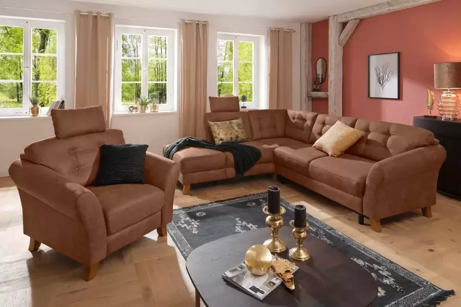 Home affaire Hoekbank Trondheim L-vorm