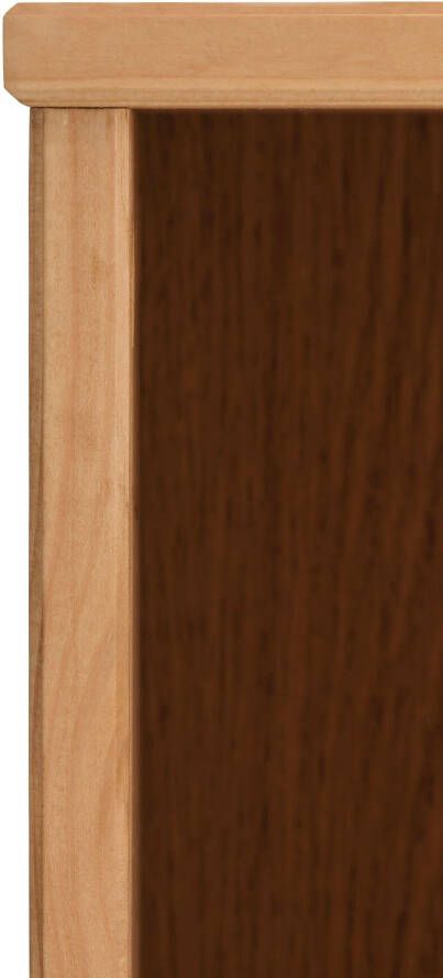 Home affaire Hoge kast Josie Breedte 30 cm van massief hout verstelbare planken metalen grepen - Foto 3
