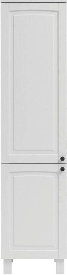 Kochstation Hoge kast KS-Osby Massief grenen breedte 50 cm 2 deuren 4 legplanken (1 stuk) - Foto 9