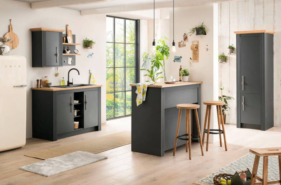 Kochstation Hoge kast KS-Westminster in romantische landelijke stijl hoogte 202 cm exclusief by otto - Foto 3