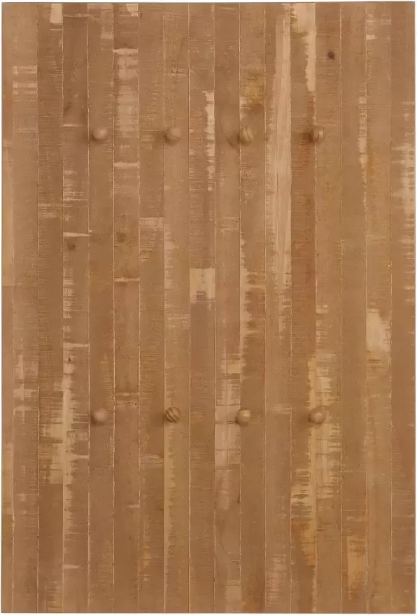 Home affaire Kapstokpaneel Rondo met 8 massieve houten haakjes in shabby-look breedte 75 cm - Foto 3