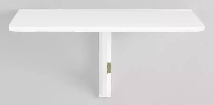 Home affaire Klaptafel Trend van wit gelakt mdf hout ruimtebesparend dikte van het tafelblad 1 8 cm - Foto 3