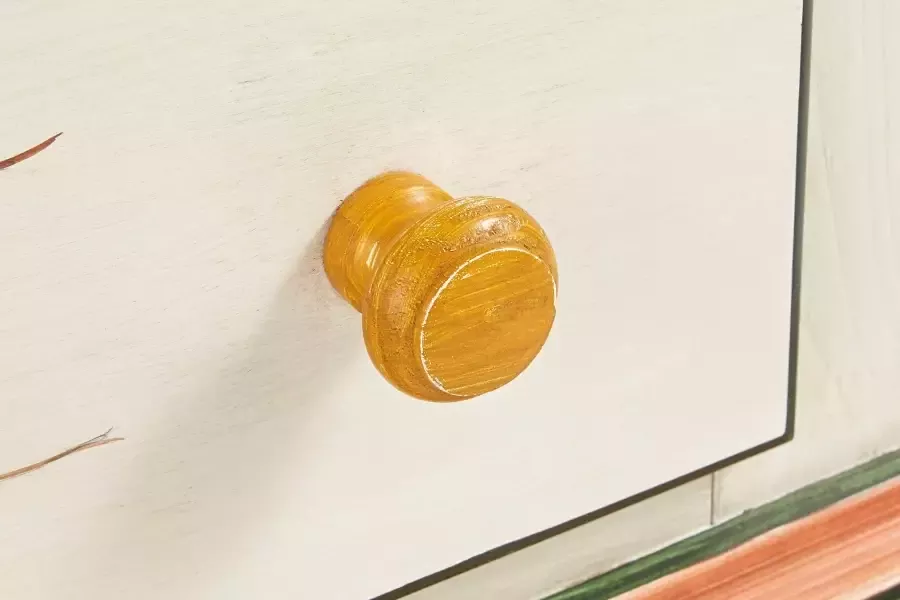 Home affaire Kledingkast Citroen met mooie met de hand geschilderde citroenschildering breedte 108 cm - Foto 2