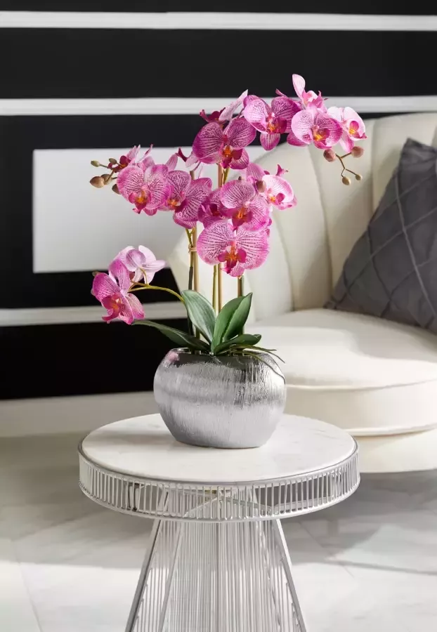 Home affaire Kunstplant Orchidee Kunstorchidee in een pot (1 stuk) - Foto 5