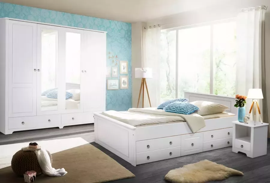 Home affaire Lade Hugo voor het gelijknamige massief houten bed - Foto 3