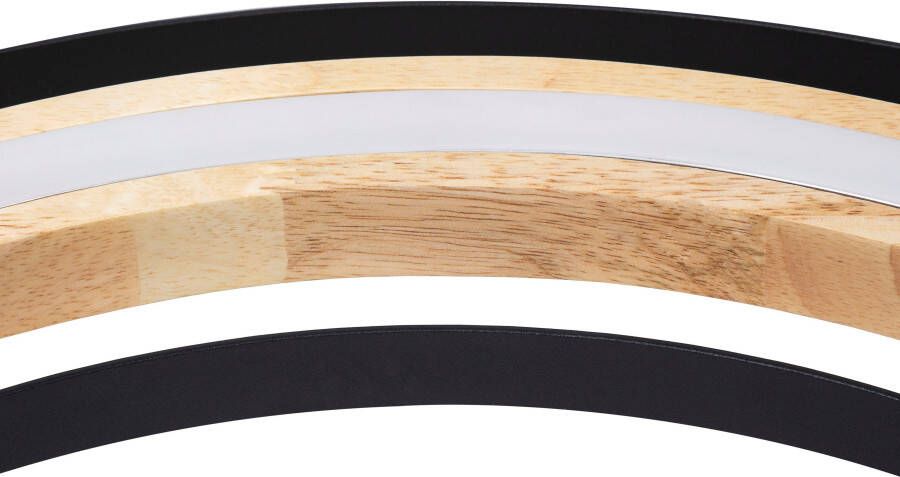 Home affaire Led-hanglamp Percht Dimbaar via wandschakelaar in hoogte verstelbaar (1 stuk) - Foto 6