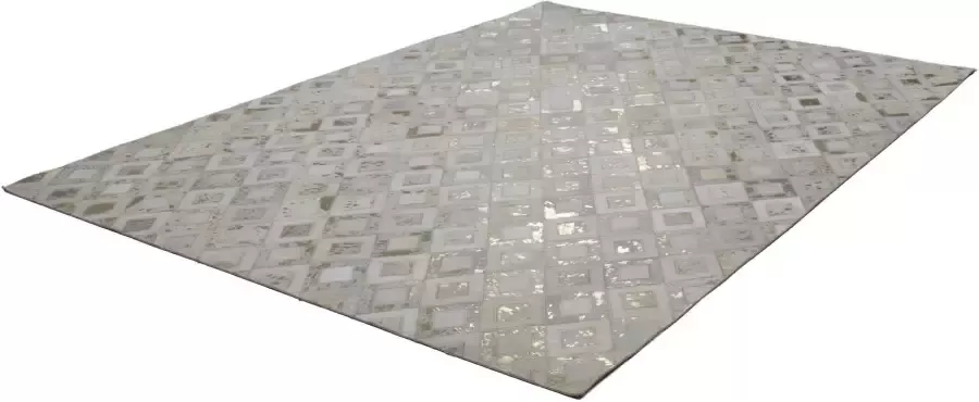 Kayoom Beige Grijs vloerkleed 120x170 cm A-symmetrisch patroon Geruit Modern - Foto 7