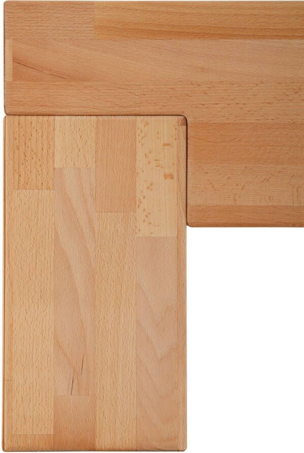 Home affaire Massief houten ledikant Toronto naar keuze met of zonder hoofdbord van fsc-gecertificeerd beuken - Foto 1
