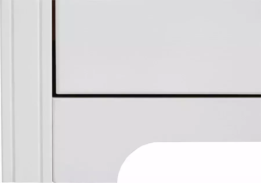 Home affaire Waskast Hugo multifunctionele kast FSC gecertificeerd Made in EU gemaakt van massief dennenhout klassieke landelijke stijl met cassette-optiek - Foto 4