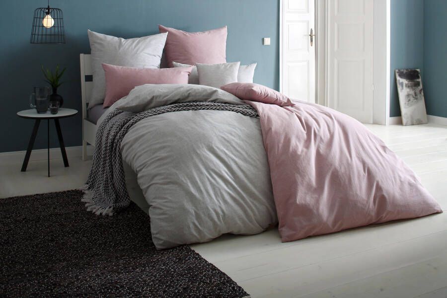 Home affaire Overtrekset Melli Dekbedovertrek van katoen linnen-look in mêlee-look - Foto 11