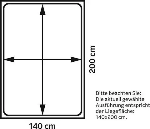 Home affaire Palletbed Alasco gecertificeerd massief hout uit te breiden tot tweepersoons- of familiebed - Foto 4