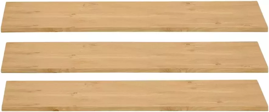 Home affaire Plank Ayanna van massief hout (3 stuks) - Foto 2