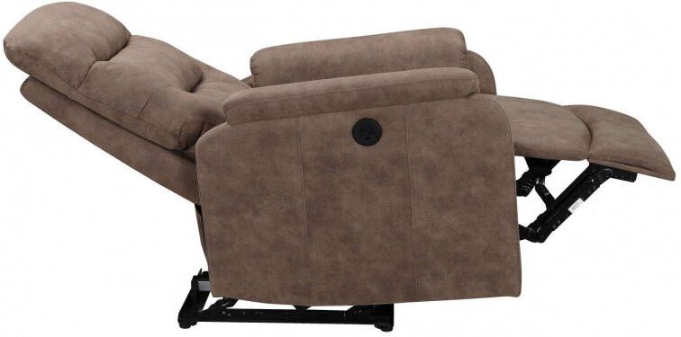 Home affaire Relaxfauteuil Coullon TV-Sessel mit Schlaffunktion Relaxfunctie met USB-aansluiting - Foto 6