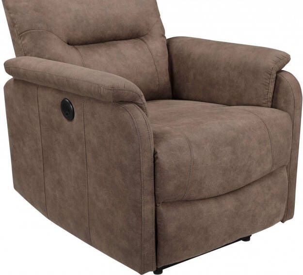 Home affaire Relaxfauteuil Coullon TV-Sessel mit Schlaffunktion Relaxfunctie met USB-aansluiting - Foto 5