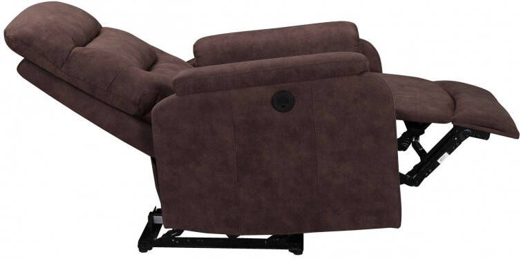 Home affaire Relaxfauteuil Coullon TV-Sessel mit Schlaffunktion Relaxfunctie met USB-aansluiting - Foto 5