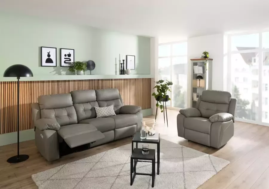 Home affaire Relaxfauteuil Lannilis Sessel mit Schlaffunktion TV-Sessel für Wohnzimmer met handmatige en elektrische relaxfunctie - Foto 9