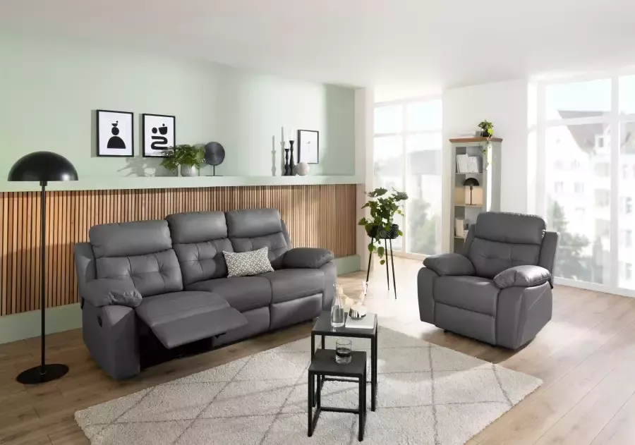 Home affaire Relaxfauteuil Lannilis met handmatige en elektrische relaxfunctie - Foto 4