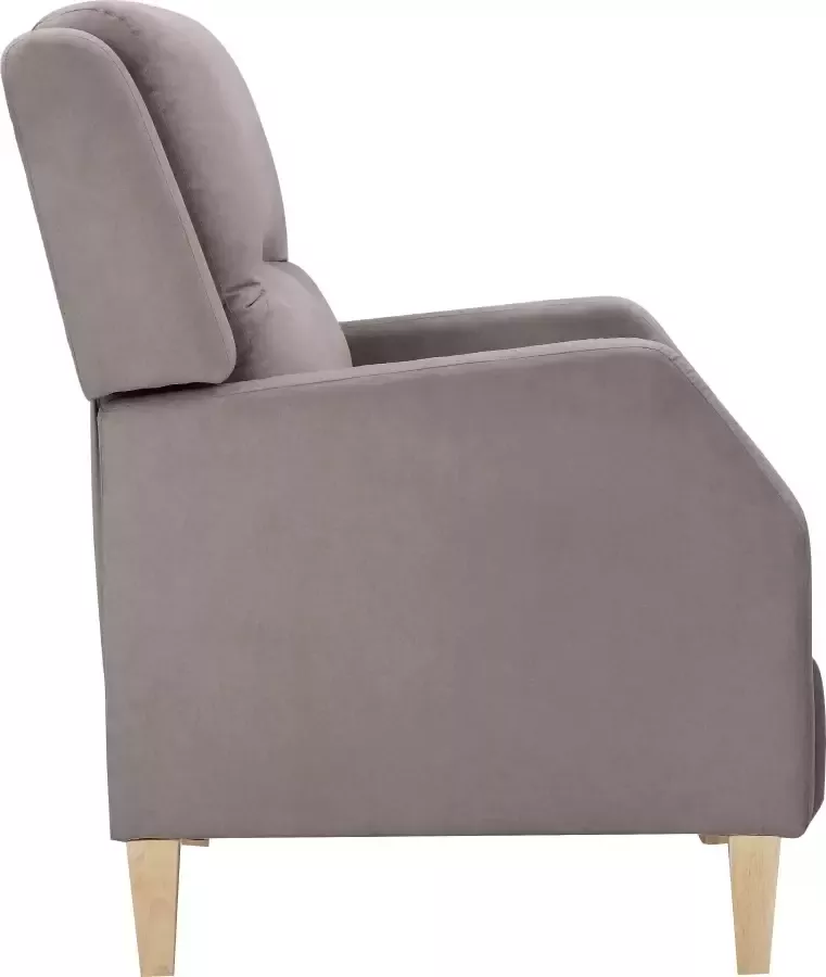 Home affaire Relaxfauteuil Tholey Relaxfauteuil met verstelling zacht verdikte zitting en rugleuning zithoogte 51 cm (1 stuk) - Foto 6