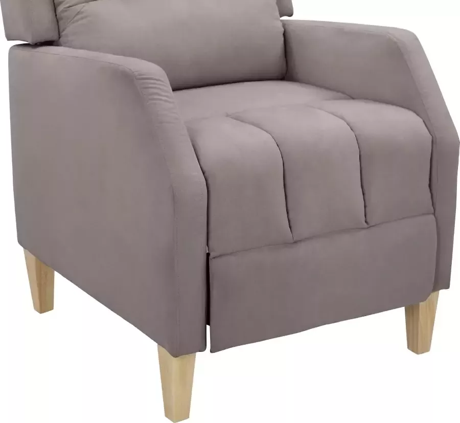 Home affaire Relaxfauteuil Tholey TV-Sessel mit Schlaffunktion Relaxfauteuil met verstelling zacht verdikte zitting en rugleuning zithoogte 51 cm (1 stuk) - Foto 4