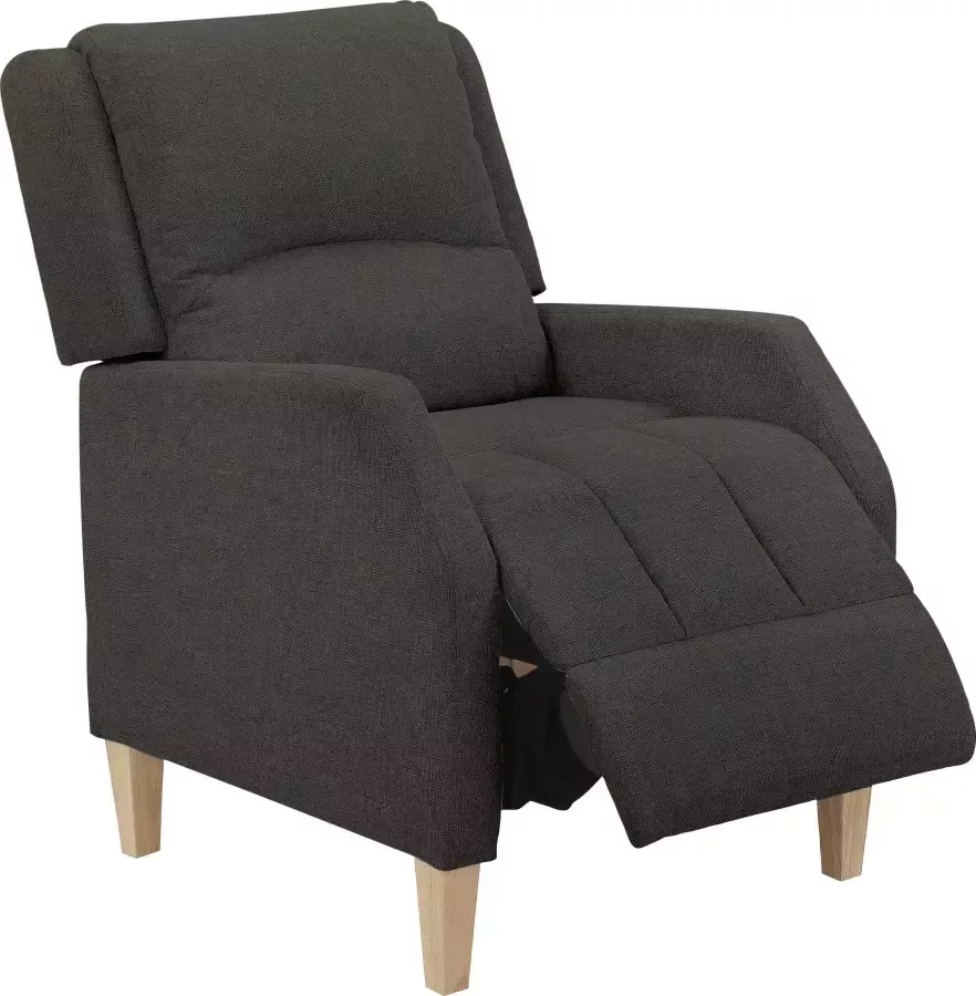 Home affaire Relaxfauteuil Tholey Relaxfauteuil met verstelling zacht verdikte zitting en rugleuning zithoogte 51 cm (1 stuk) - Foto 4