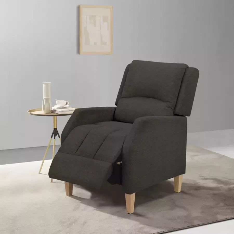 Home affaire Relaxfauteuil Tholey TV-Sessel mit Schlaffunktion Relaxfauteuil met verstelling zacht verdikte zitting en rugleuning zithoogte 51 cm (1 stuk) - Foto 2