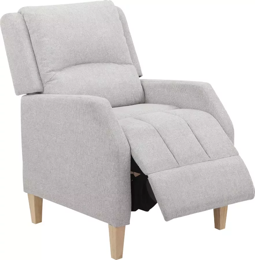 Home affaire Relaxfauteuil Tholey Relaxfauteuil met verstelling zacht verdikte zitting en rugleuning zithoogte 51 cm (1 stuk) - Foto 3