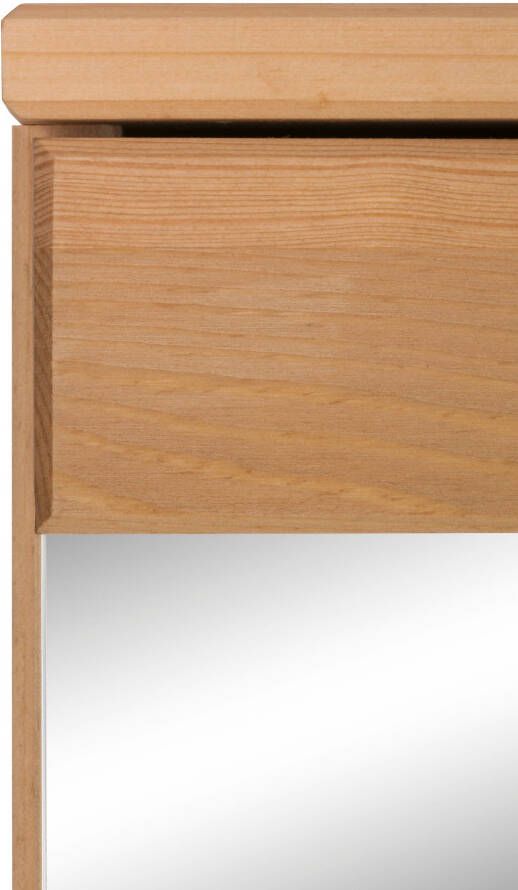 Home affaire Spiegelkast Josie Breedte 60 cm van massief hout verstelbare plank metalen grepen - Foto 7