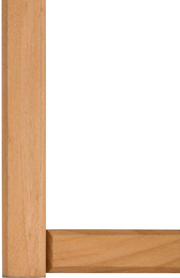 Home affaire Spiegelkast Josie Breedte 60 cm van massief hout verstelbare plank metalen grepen - Foto 6