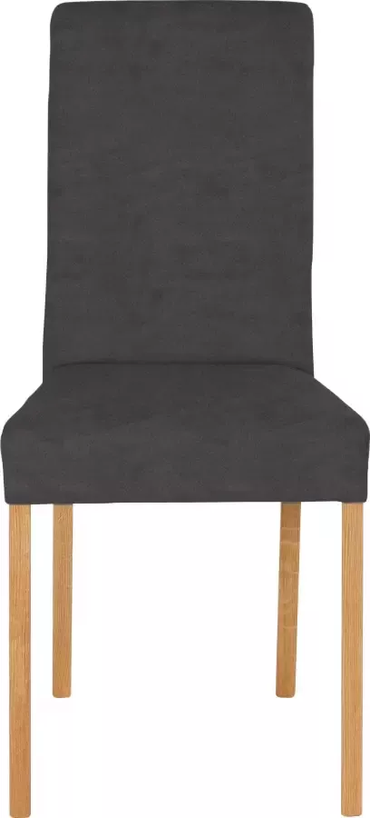 Home affaire Stoel met 4 poten Bologna Frame van massief hout (set) - Foto 3